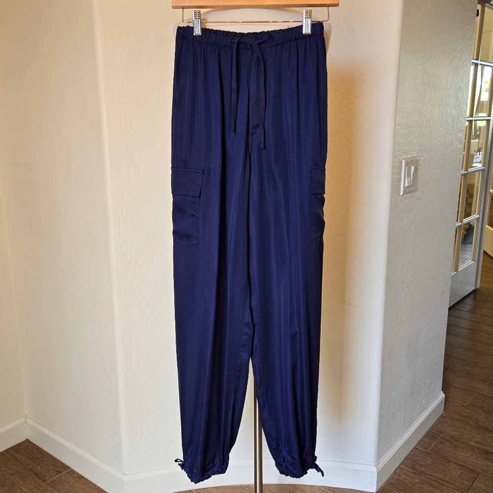 Victorias Secret PINK Satin Parachute Pant